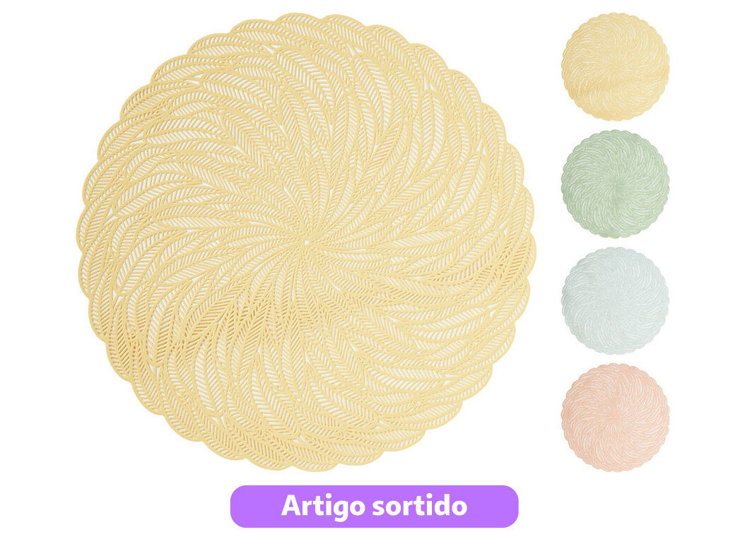 INDIVIDUAL &Oslash;38CM CORES SORTIDAS