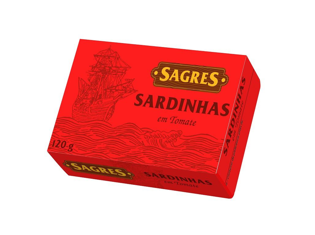 SARDINHAS EM TOMATE SAGRES 120 (84)G image number 0