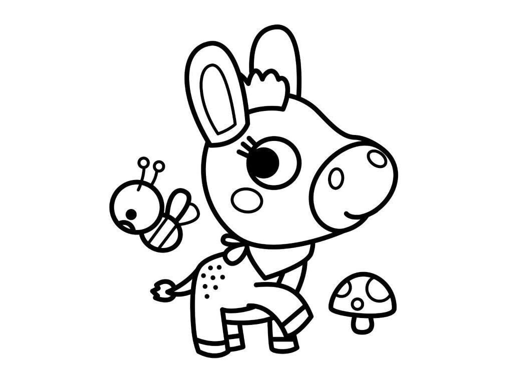 LIVRO LEVA-ME - PINTA COM L&Aacute;PIS DE CERA - COELHA image number 1