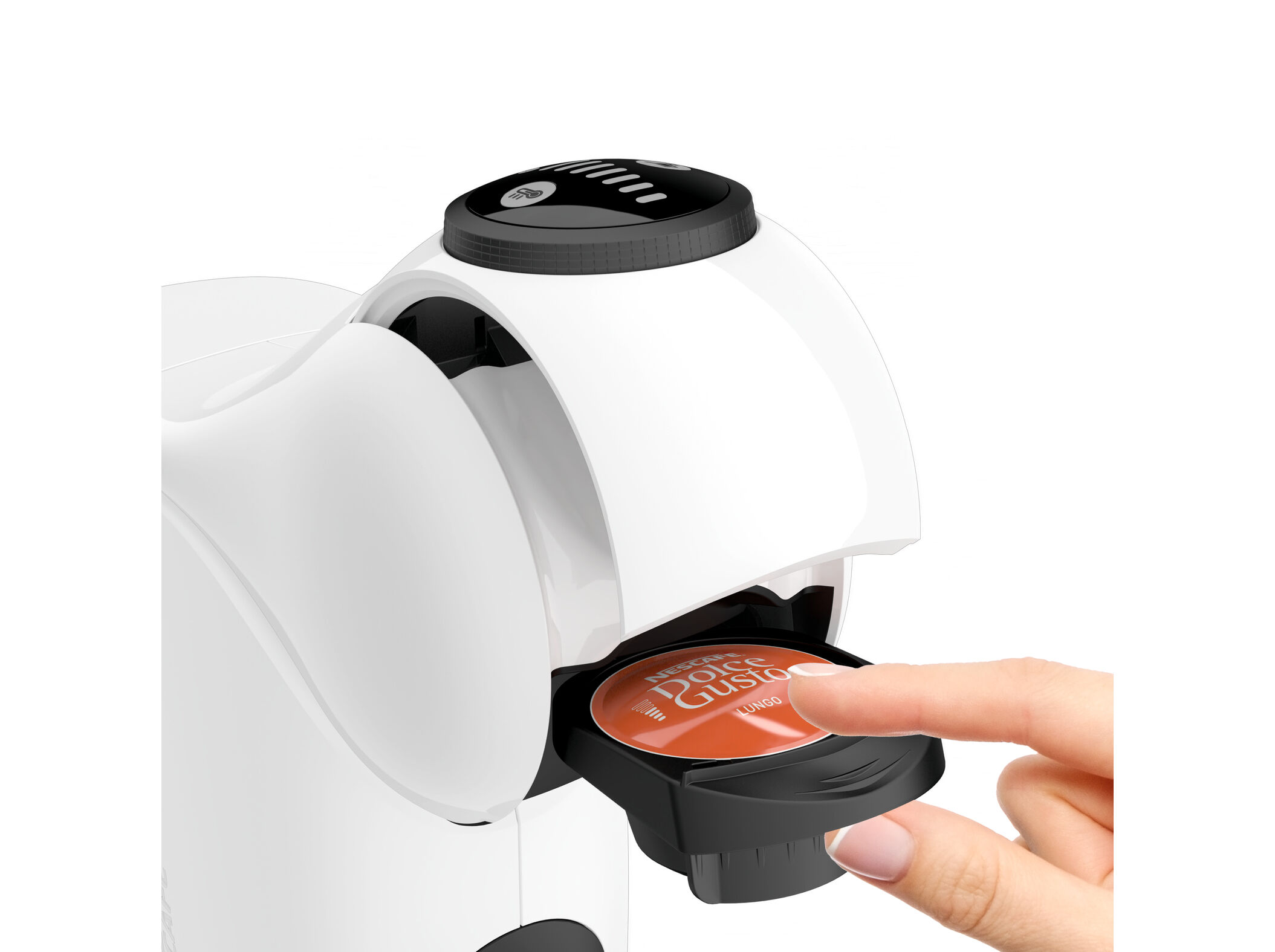 MAQUINA DE CAFE DOLCE GUSTO KRUPS KP2431P16 GENIO S BASIC BRANCO image number 5