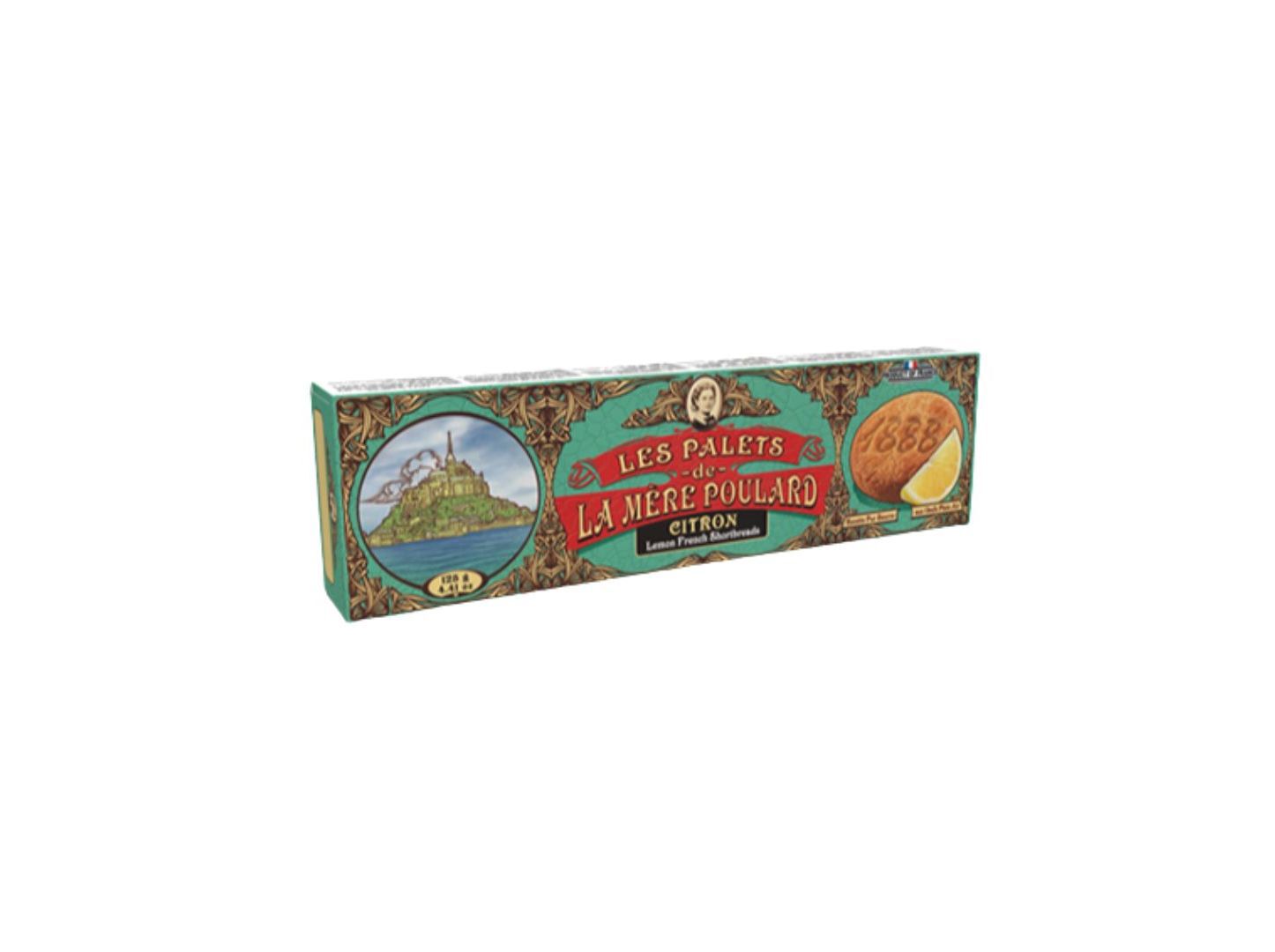 BOLACHA LA M&Egrave;RE POULARD MANTEIGA E LIM&Atilde;O 125G image number 0