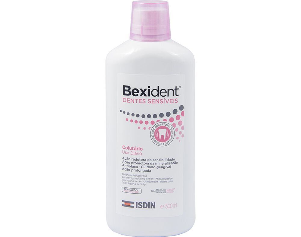 COLUT&Oacute;RIO BEXIDENT DENTES SENS&Iacute;VEIS 500ML