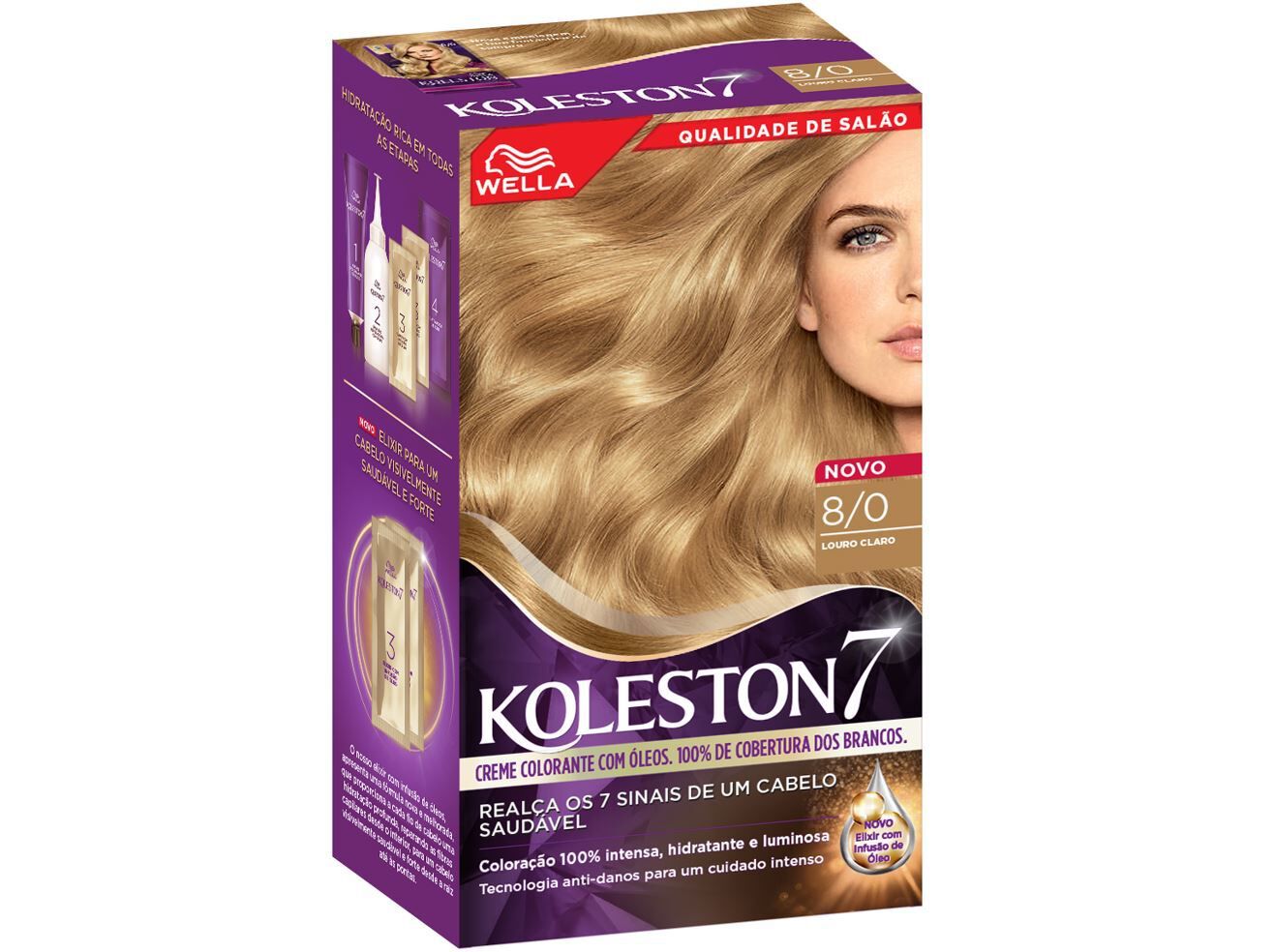 COLORA&Ccedil;&Atilde;O KOLESTON 8/0 LOURO CLARO