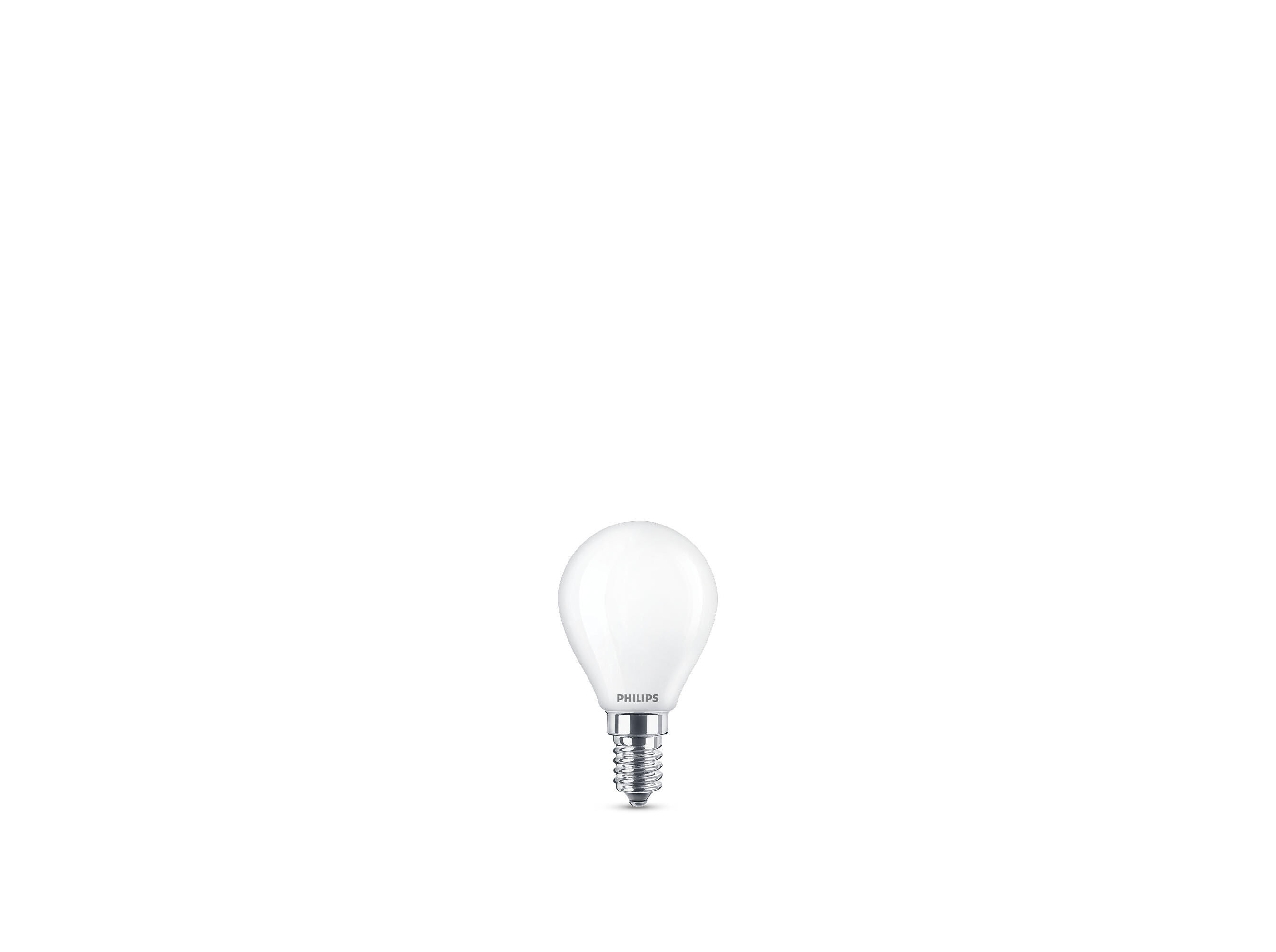 LAMPADA LED E14 PHILIPS 40W 2700K P45 image number 1