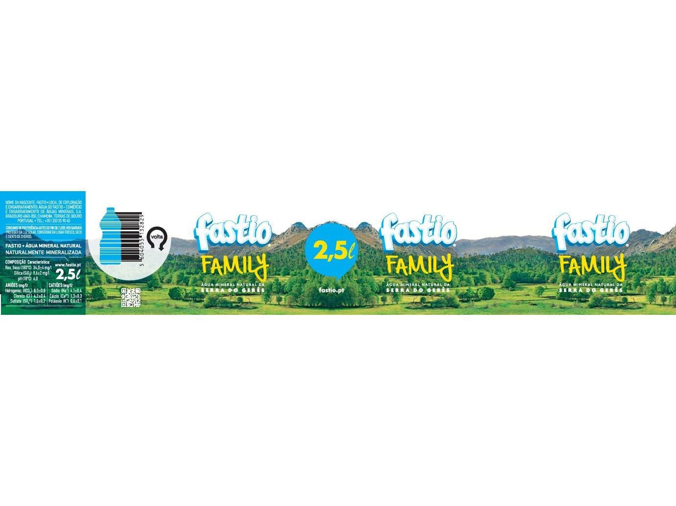 &Aacute;GUA MINERAL FASTIO FAMILY 2.5L (SDR) image number 1