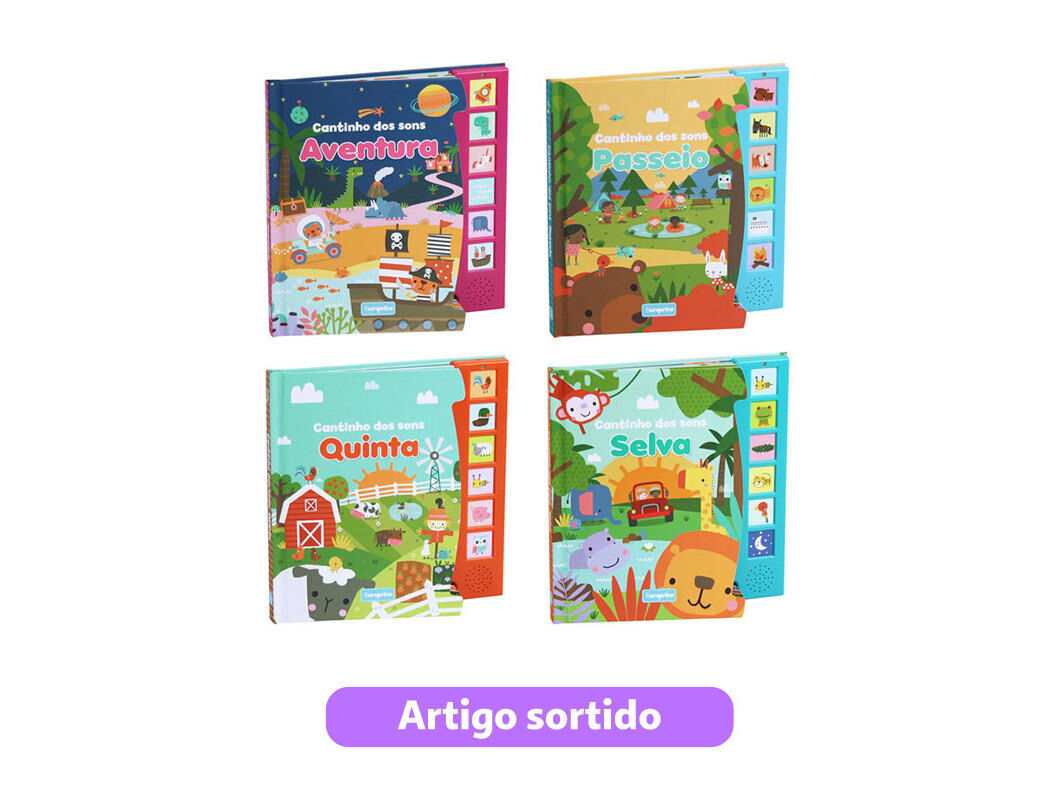 LIVRO CANTINHO DOS SONS MODELOS SORTIDOS image number 0