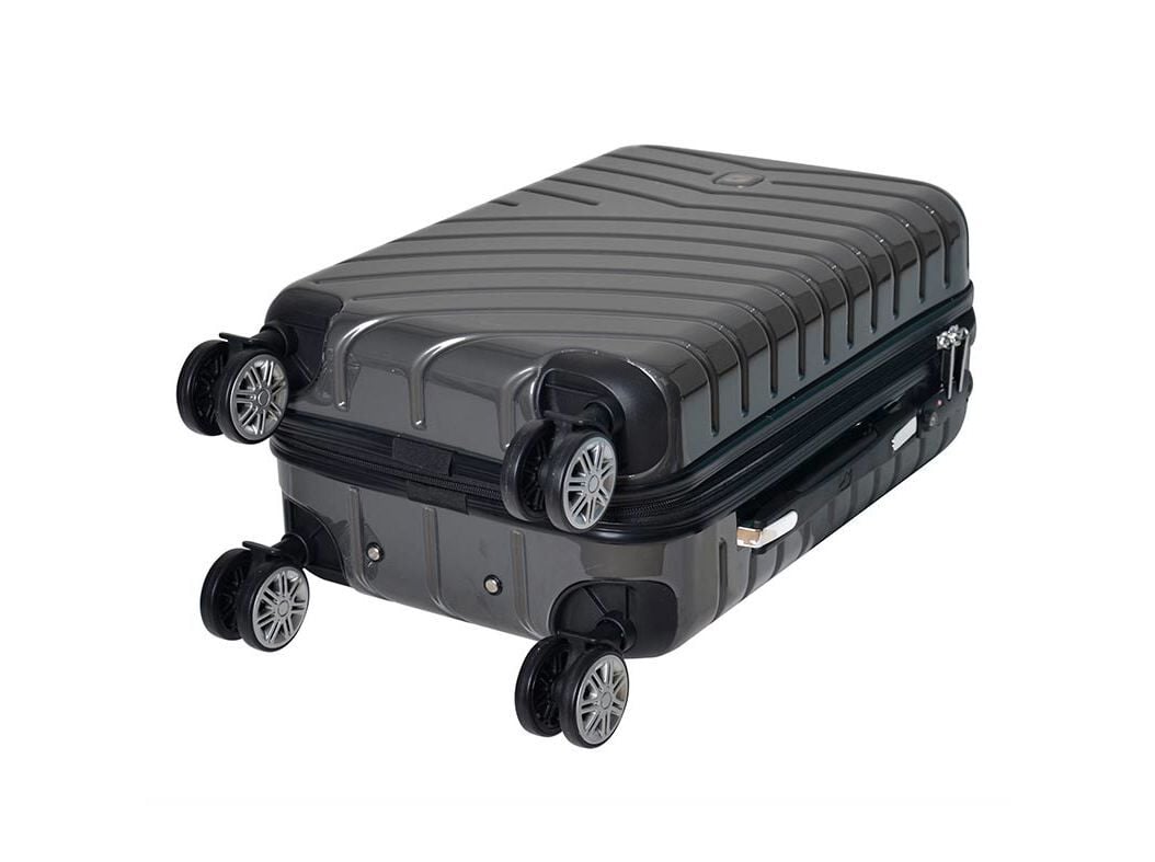 MALA DE CABINE R&Iacute;GIDO AIRPORT CINZENTO 8 RODAS 55CM image number 7