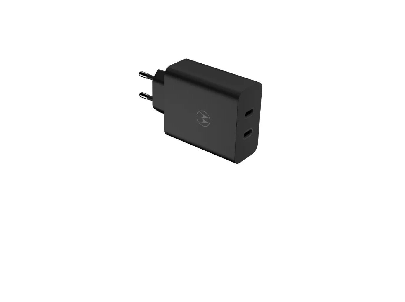 CARREGADOR AUTO MOTOROLA PRETO 125W DUAL PORT image number 3