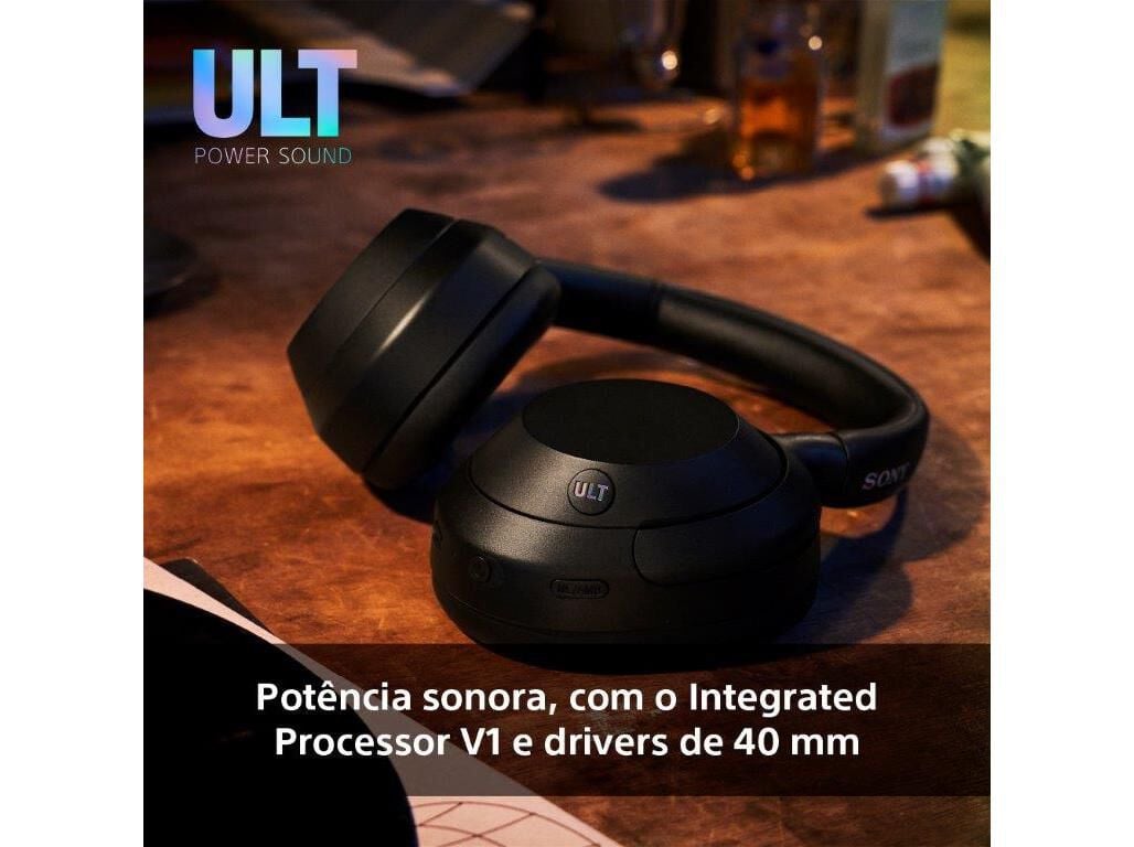 AUSCULTADORES BLUETOOTH SONY WH-ULT900NW (NOISE CANCELLING- BRANCO) image number 3