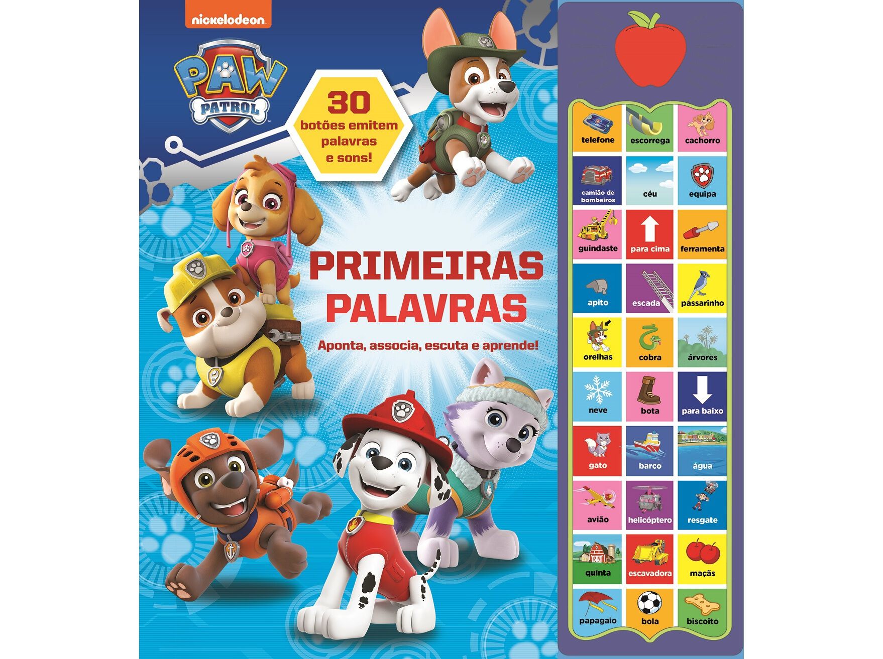 LIVRO PATRULHA PATA - PRIMEIRAS PALAVRAS DE NICKELODEON image number 0