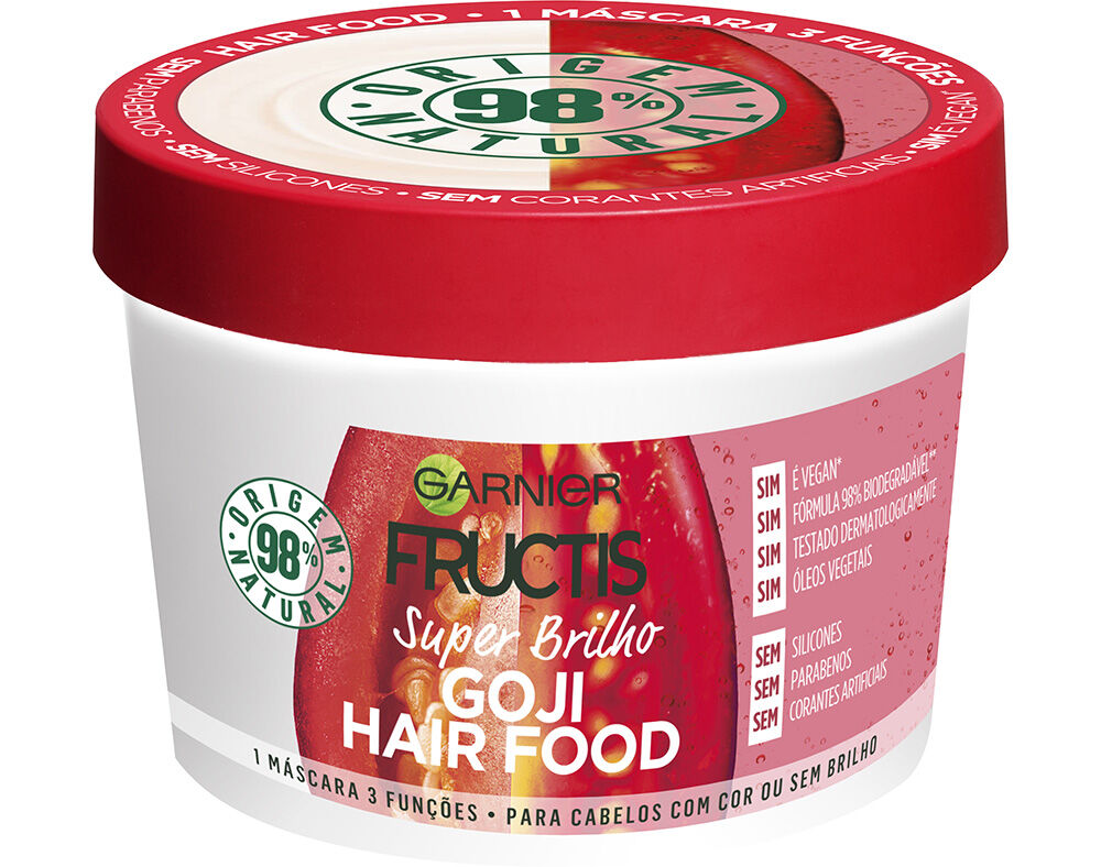 M scara Fructis Hair Food Goji 390 Ml Auchan