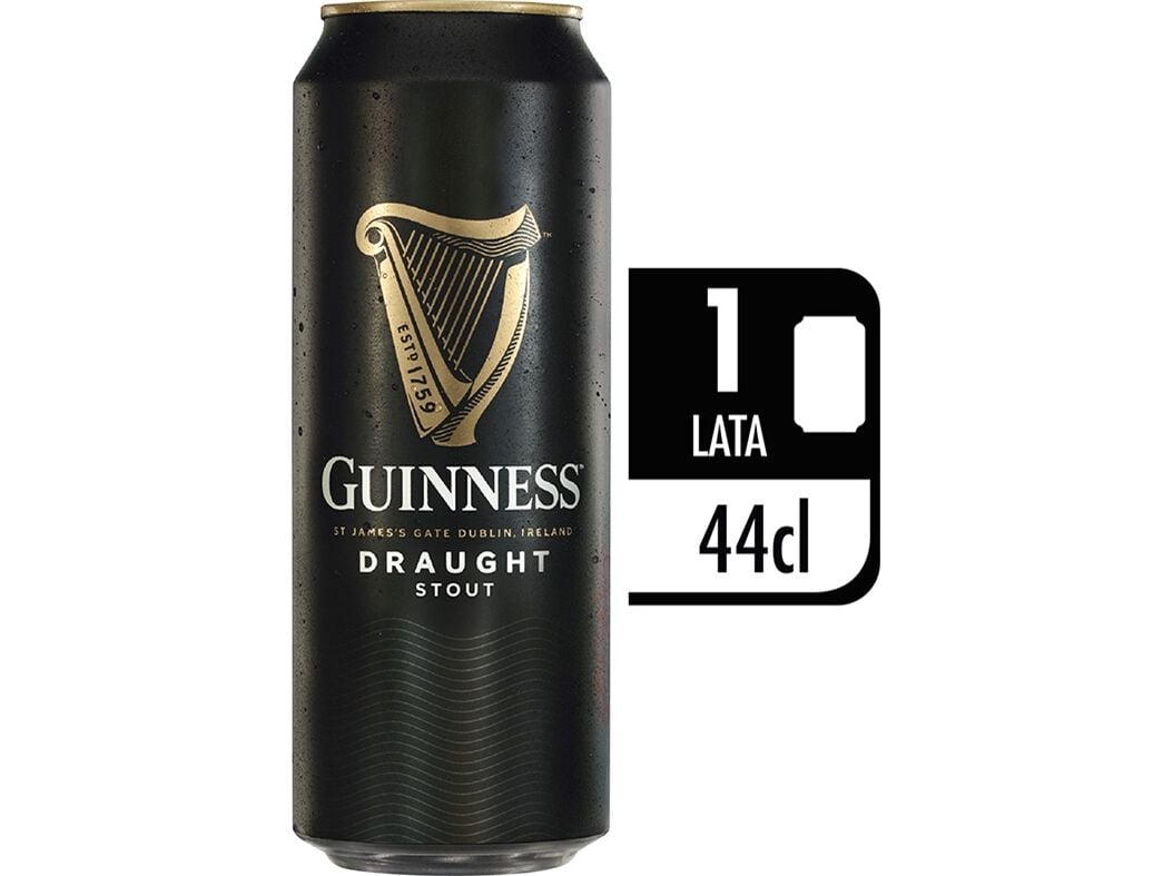 CERVEJA GUINNESS IRLANDA LATA 0.44L (SDR) image number 0