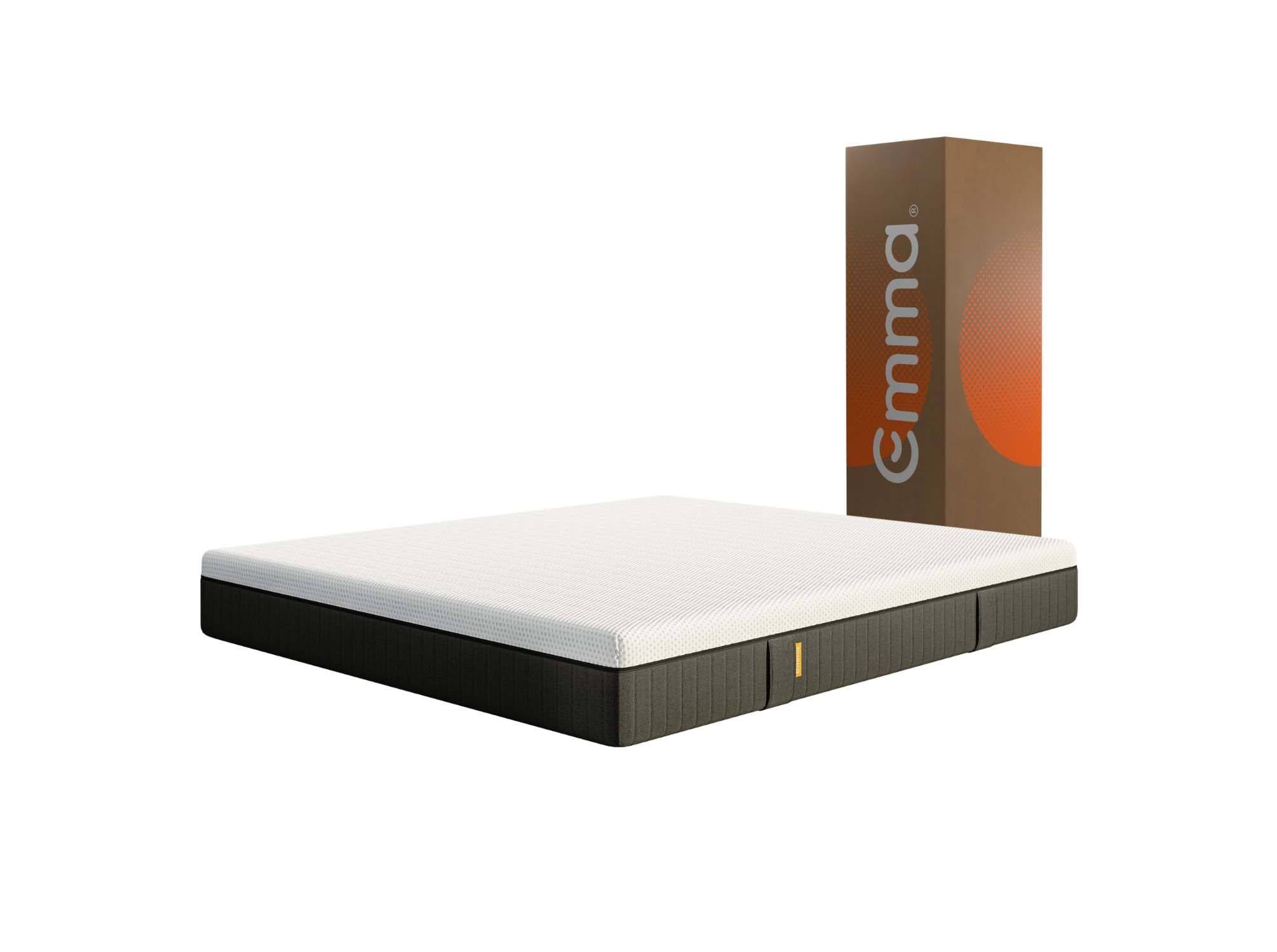 COLCH&Atilde;O CASAL EMMA HYBRID BRANCO 150X190CM