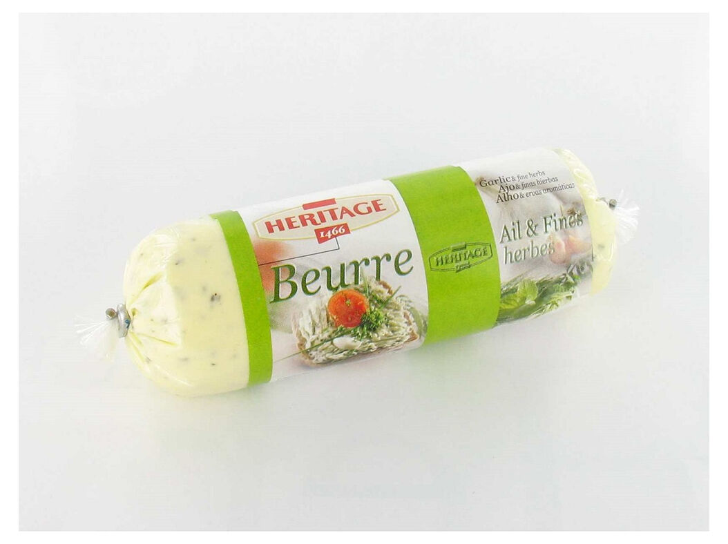 MANTEIGA HERITAGE ALHO E ERVAS 125G image number 0