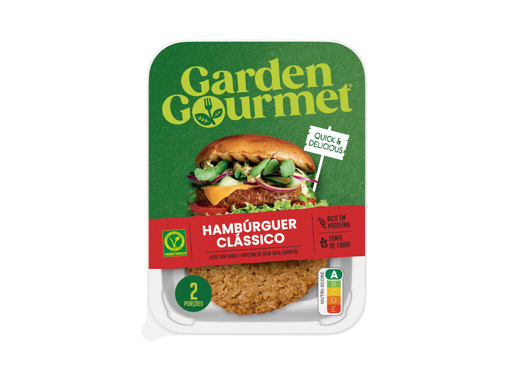 REFEI&Ccedil;&Atilde;O GARDEN GOURMET HAMBURGUER VEGETAIS CL&Aacute;SSICO 150G image number 0