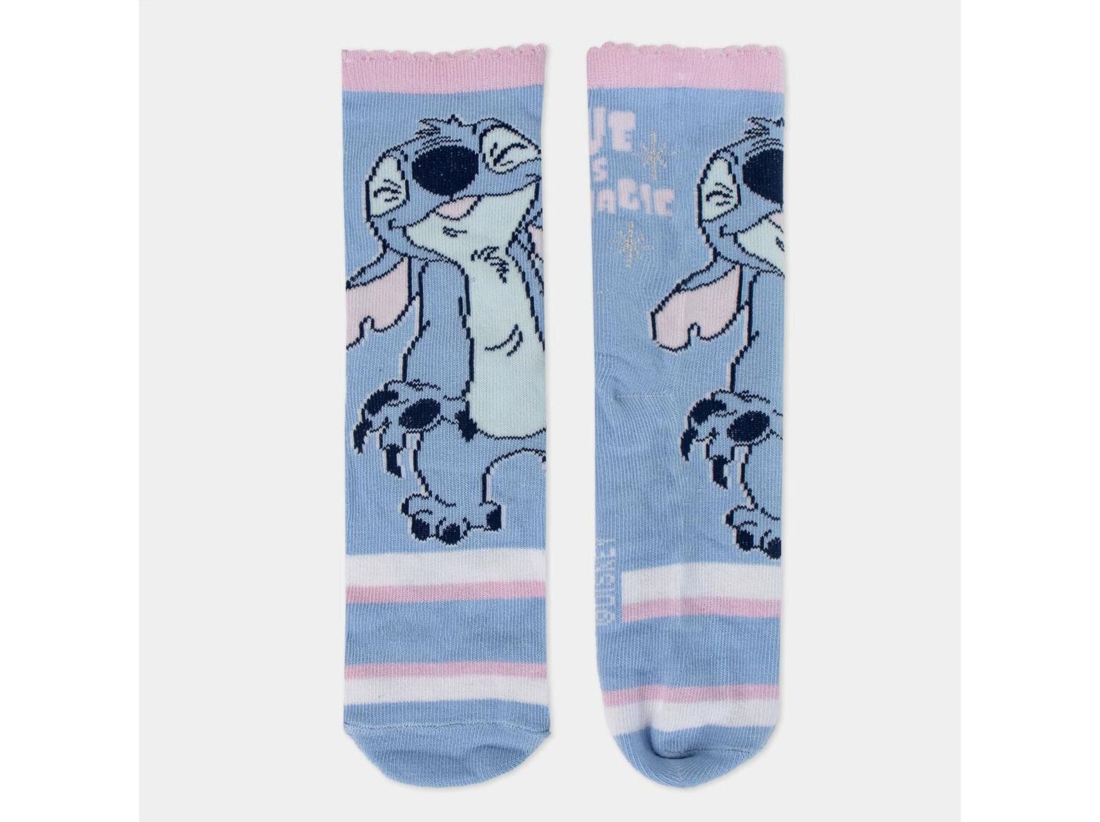 MEALHEIRO + 4 MEIAS STITCH MODELOS SORTIDOS image number 4