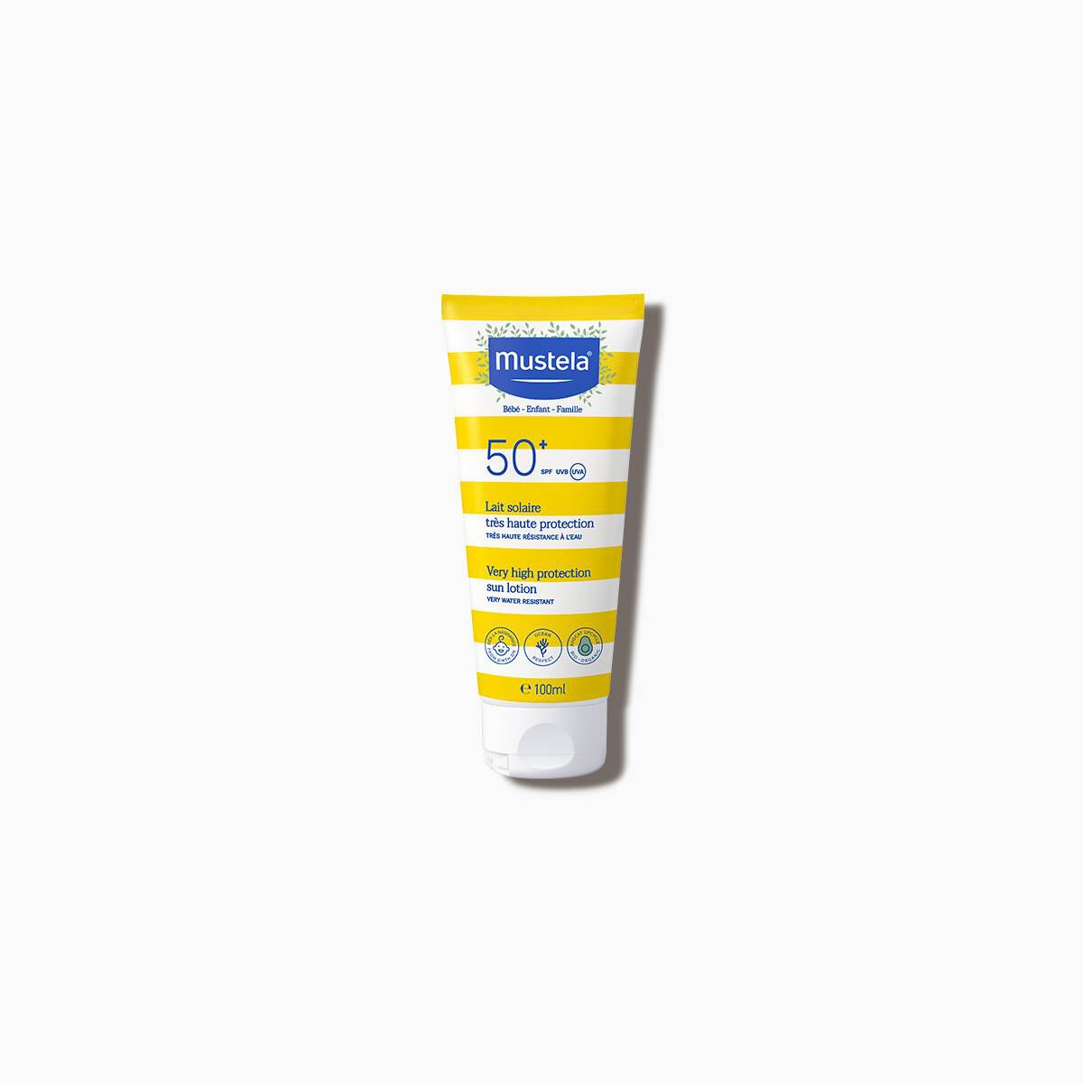 LEITE SOLAR MUSTELA ROSTO SPF50+ 40ML image number 1