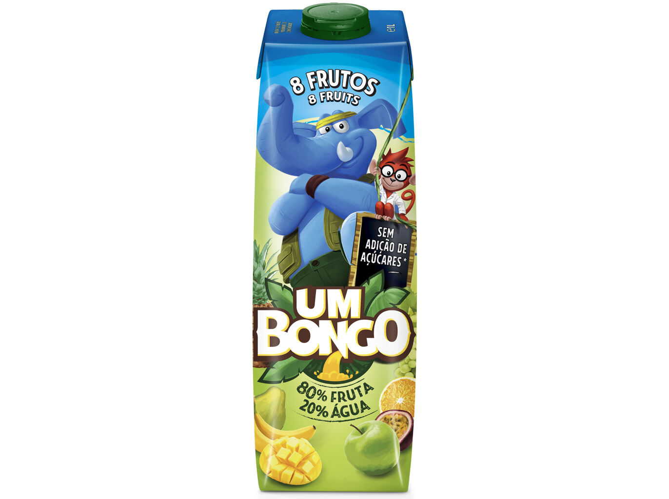 N&Eacute;CTAR UM BONGO 8 FRUTOS 1L image number 0