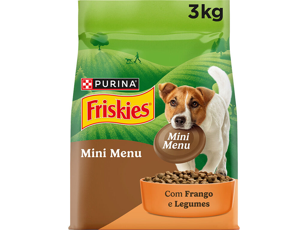RA&Ccedil;&Atilde;O C&Atilde;O FRISKIES MINI MENU FRANGO 3KG image number 0