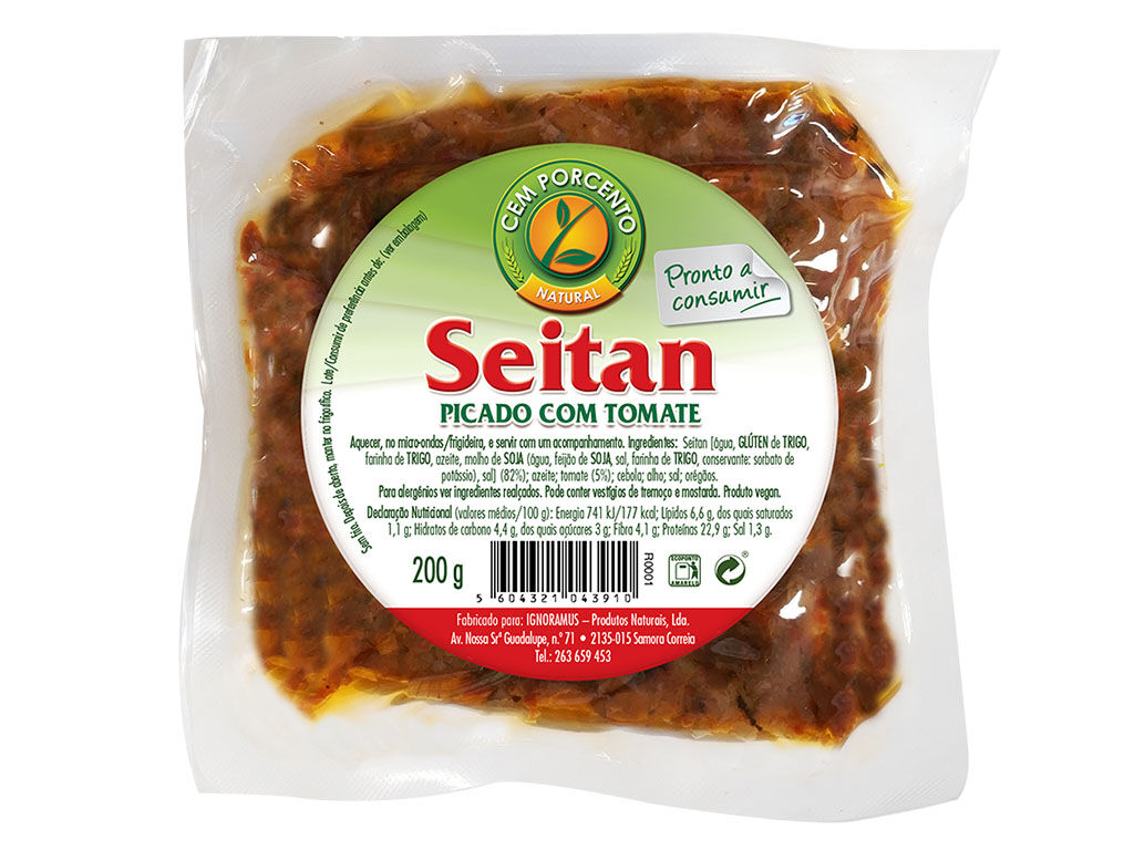 SEITAN CEM PORCENTO PICADO COM TOMATE 200G image number 0