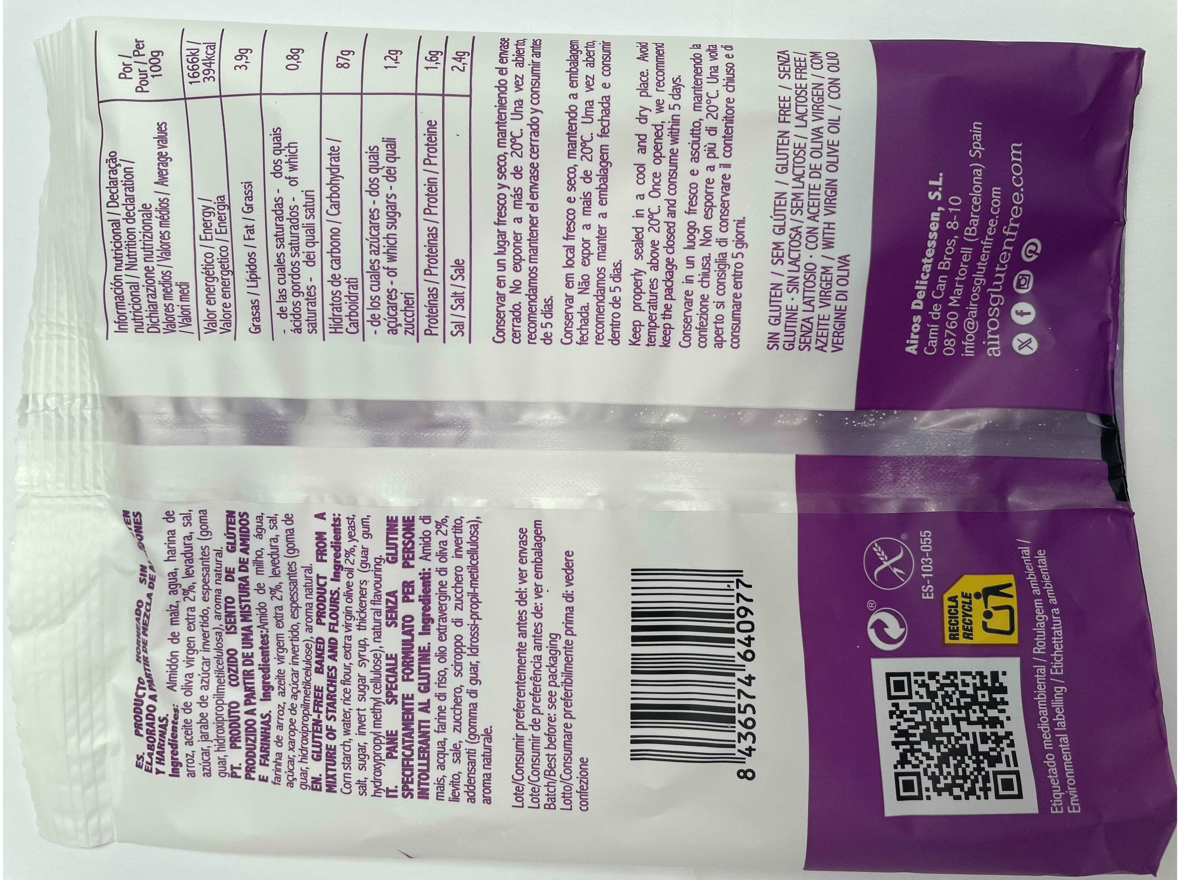 PICOS AIROS SEM GL&Uacute;TEN 80G image number 1