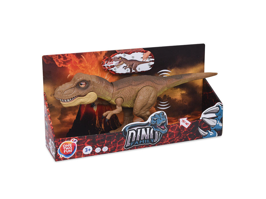DINOSSAURO ONE TWO FUN COM MOVIMENTO 47CM