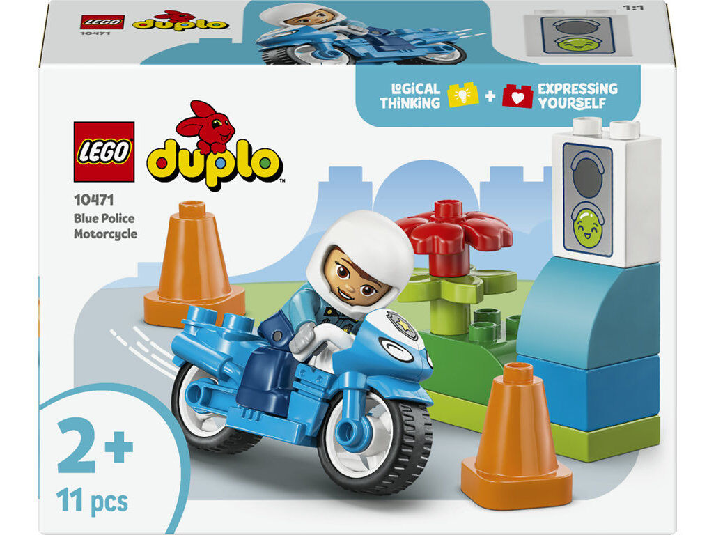 MOTA DA POL&Iacute;CIA AZUL LEGO DUPLO TOWN 10471