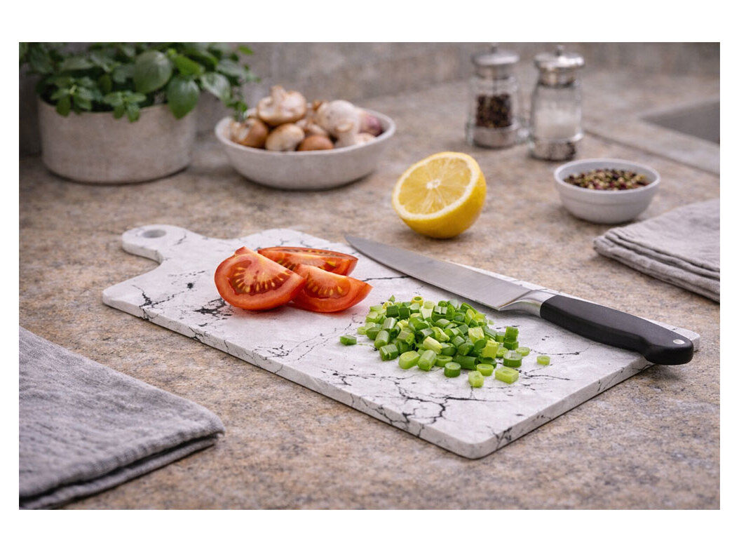 T&Aacute;BUA DE CORTE ACTUEL IMITA&Ccedil;&Atilde;O M&Aacute;RMORE 30X15CM image number 1