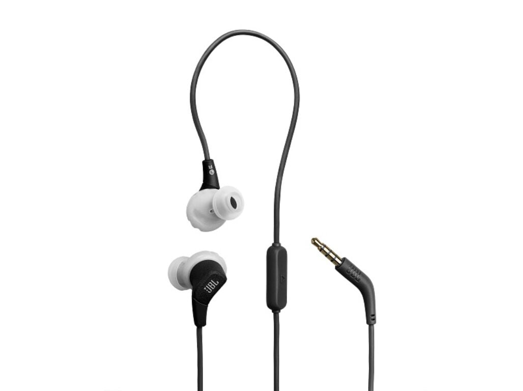 AURICULARES C/FIO JBL ENDURANCE RUN 3 PRETO/CINZENTO image number 0