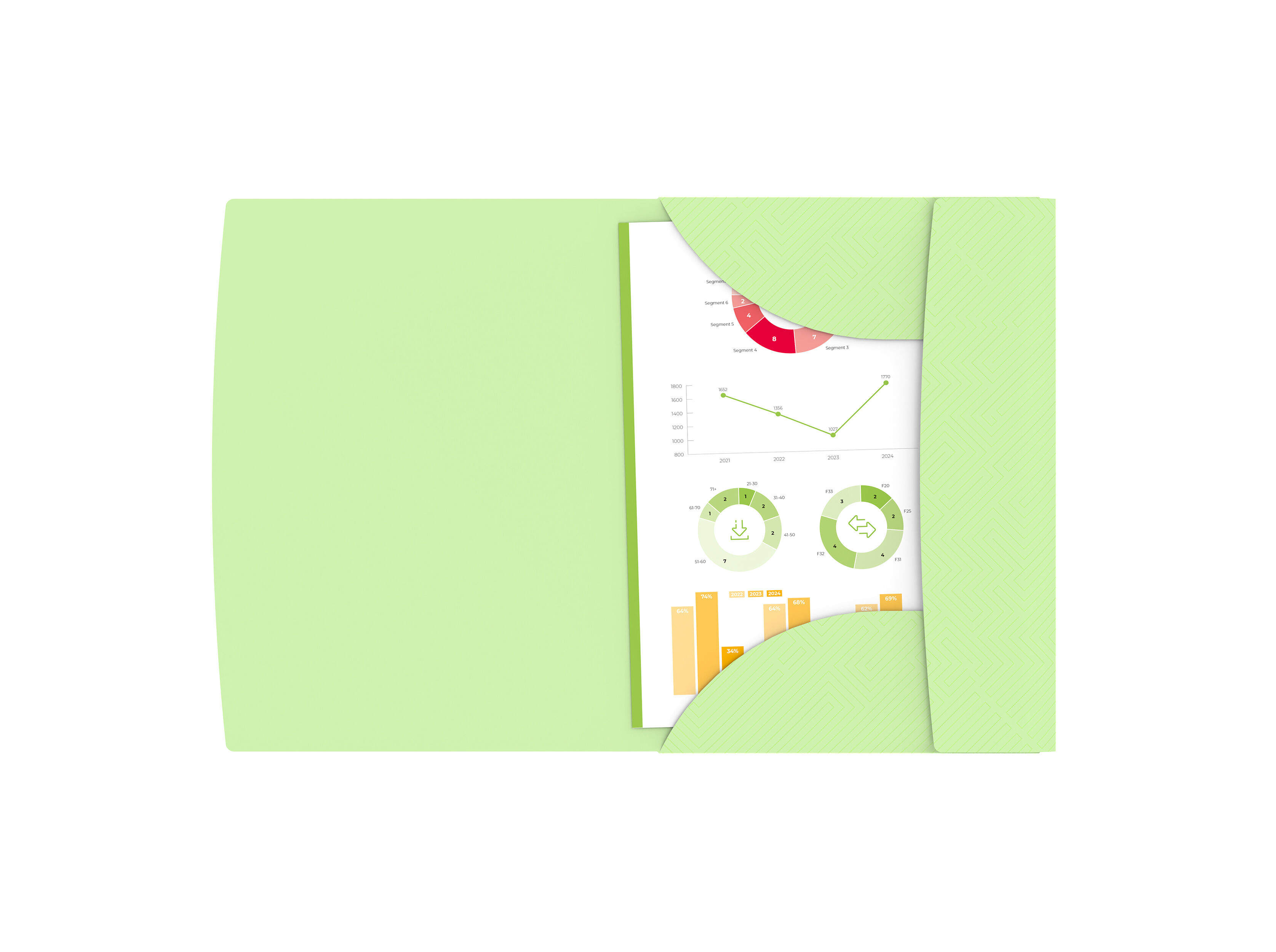 CAPA DE EL&Aacute;STICOS A4 URBAN OXFORD PASTEL CORES SORTIDAS image number 2