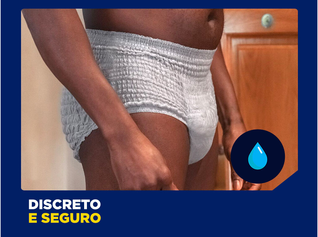 CUECAS INCONTIN&Ecirc;NCIA TENA MEN CINZENTA S/M 9UN image number 2