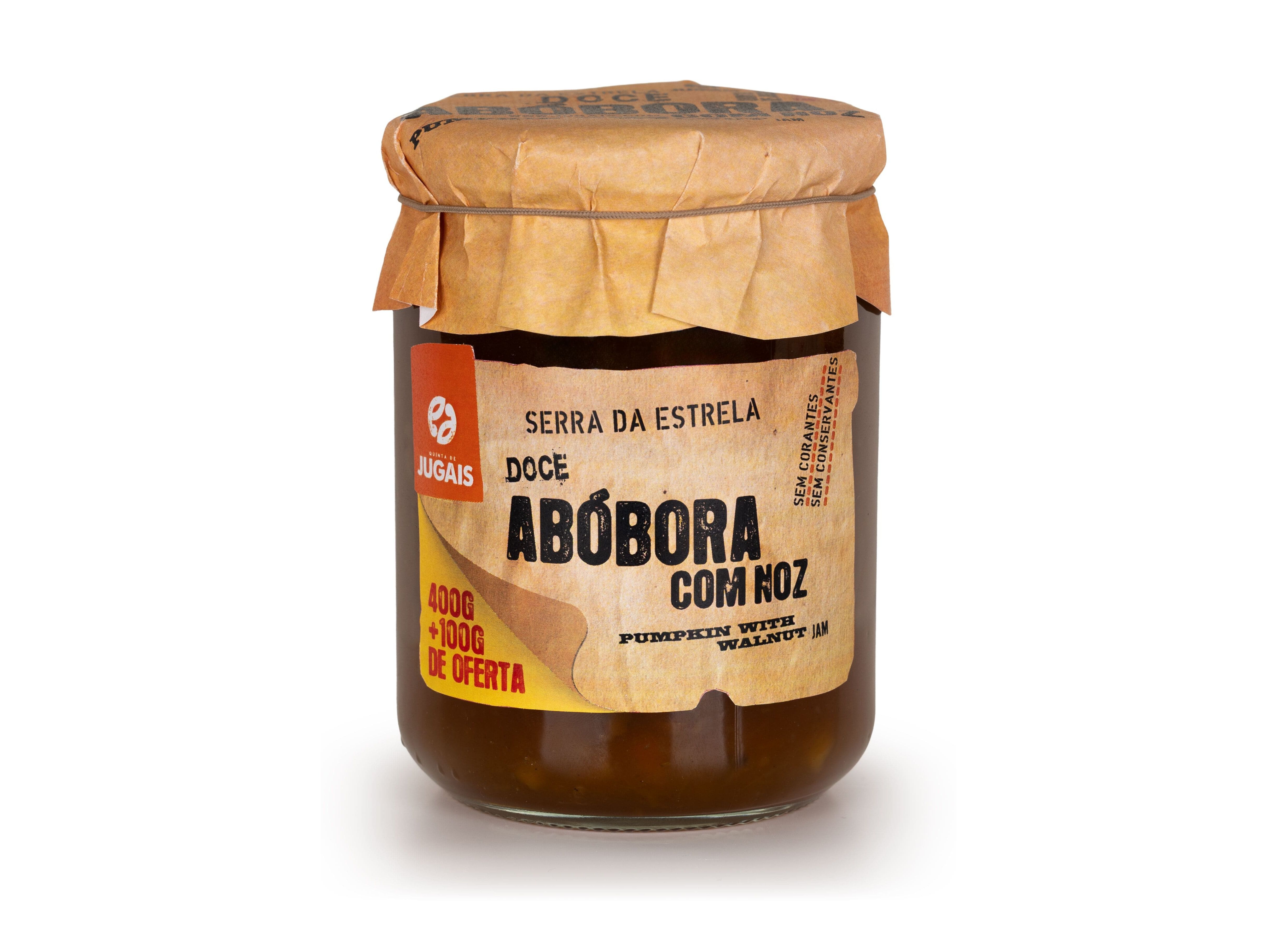 DOCE QUNTA DE JUGAIS ABOBORA COM NOZES 500G image number 0