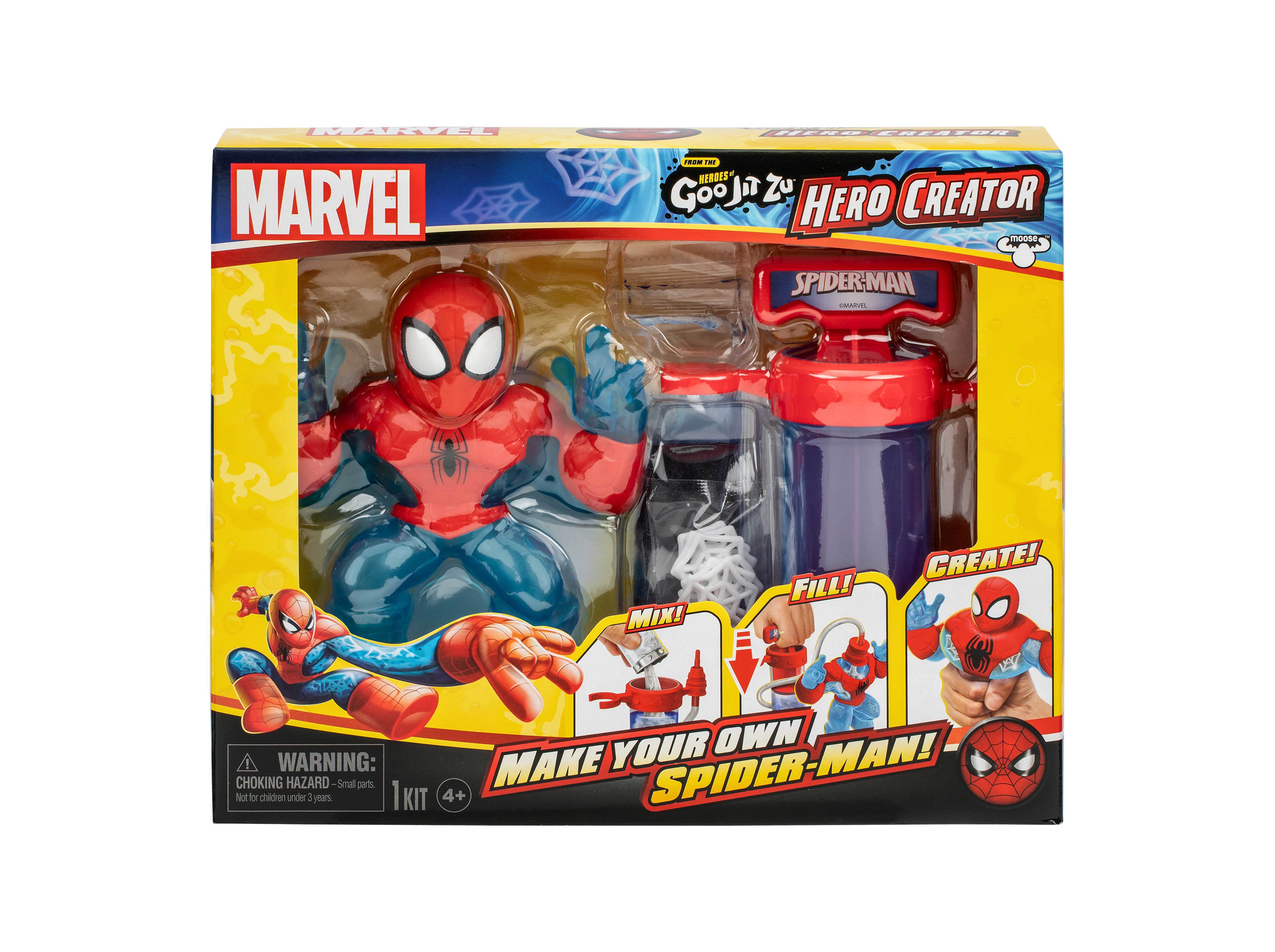 FABRICA E FIGURAS SPIDERMAN GOO JIT ZU image number 9