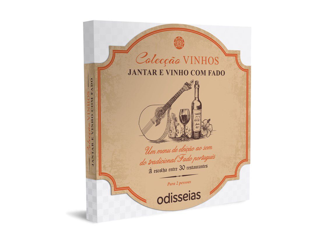 PACK ODISSEIAS JANTAR E VINHO COM FADO