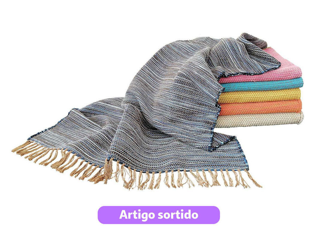 TAPETE FACYLAR 60X120CM CORES SORTIDAS