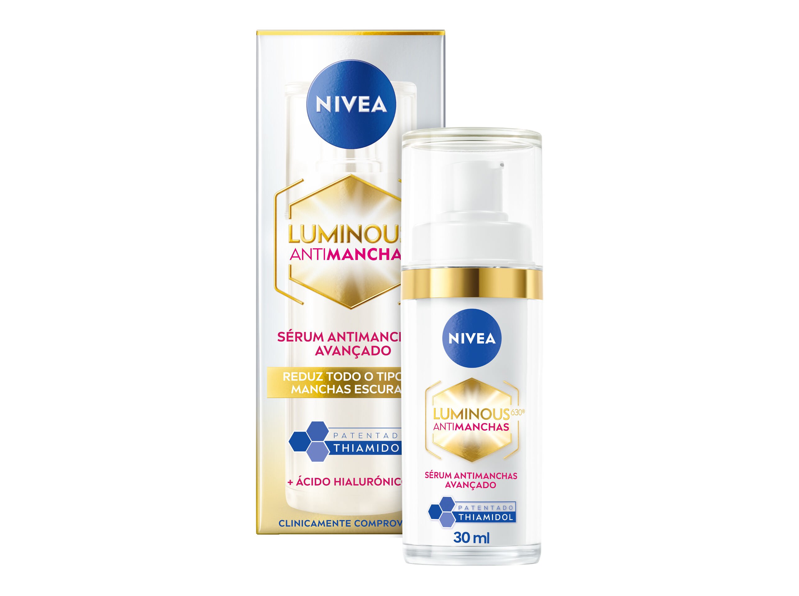 S&Eacute;RUM DE ROSTO TRATAMENTO AVAN&Ccedil;ADO ANTIMANCHAS CELLULAR LUMINOUS 630 NIVEA 30 ML