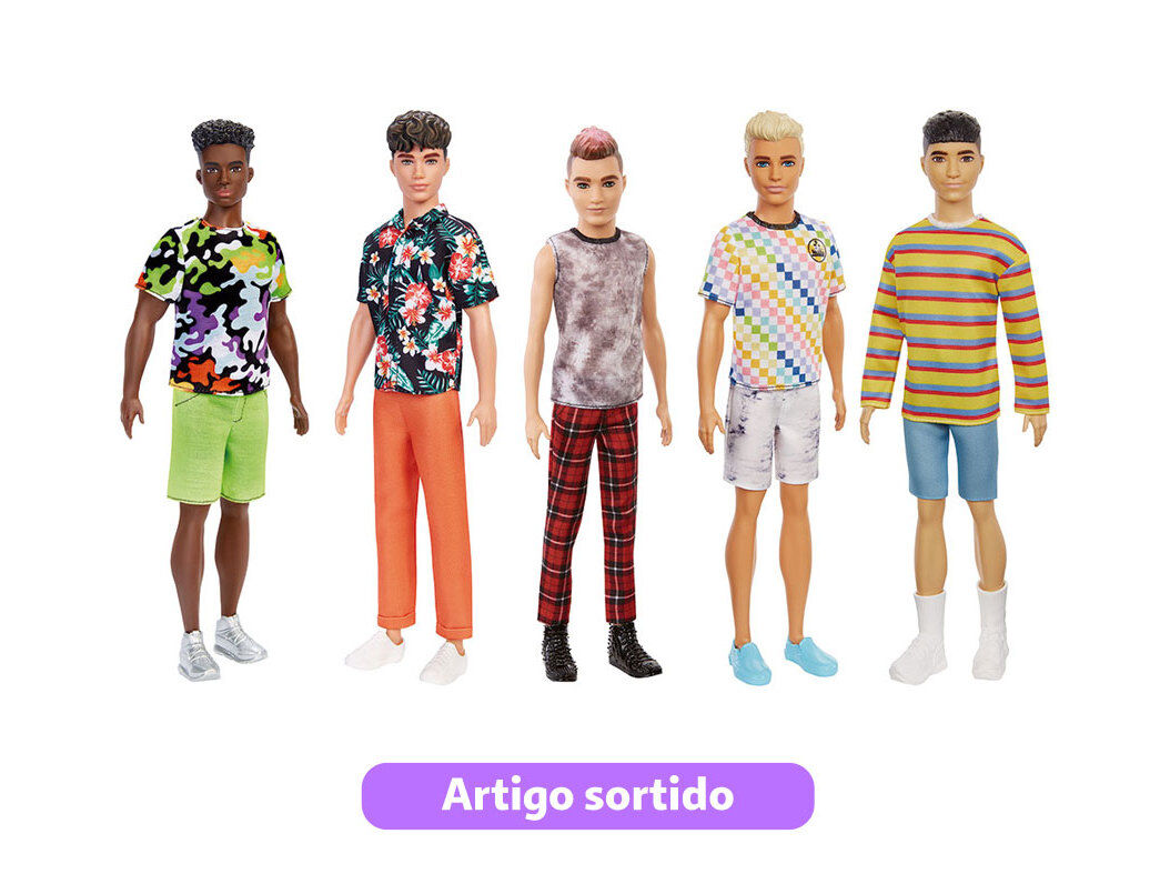 BONECO KEN FASHIONISTA MODELOS SORTIDOS image number 0