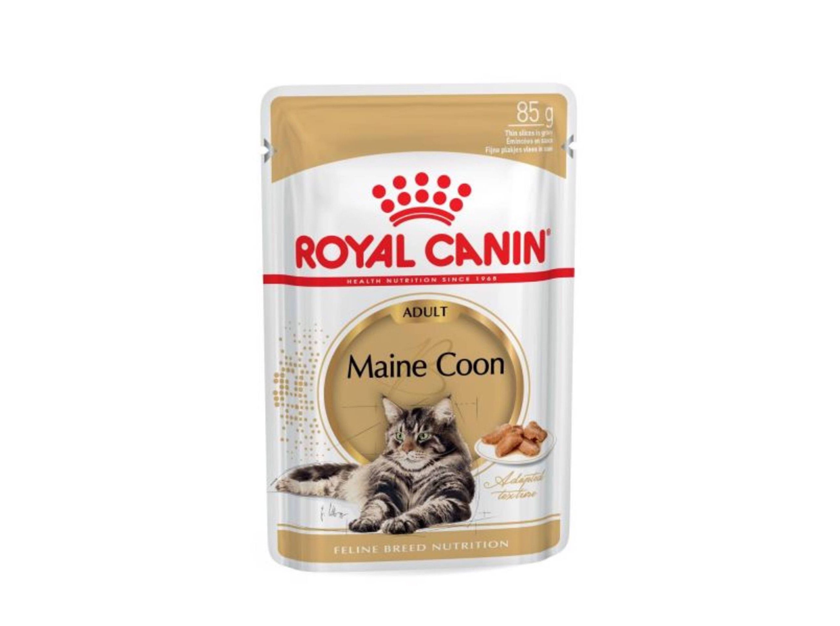 COMIDA H&Uacute;MIDA GATO ROYAL CANIN :MAINCOON 85G image number 0