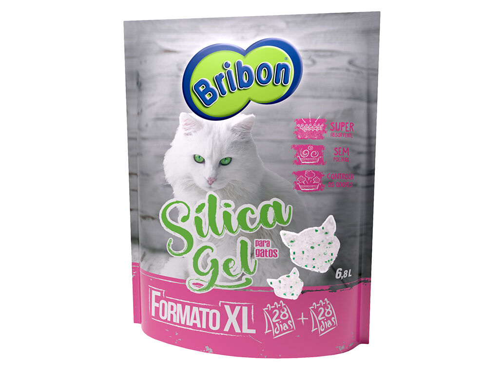 S&Iacute;LICA GEL PARA GATOS BRIBON 6.8L image number 1