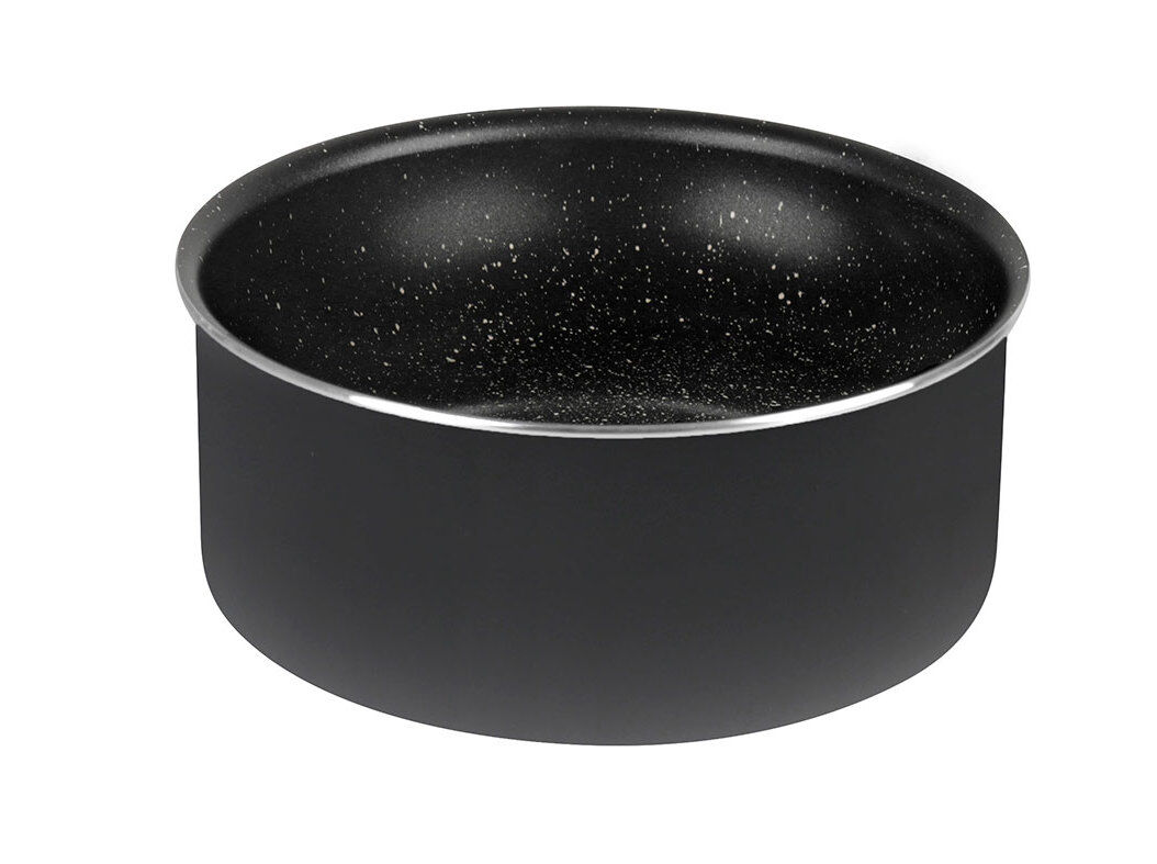 CA&Ccedil;AROLA SEM PEGA ACTUEL ALUMINIO PRETO 18CM image number 0