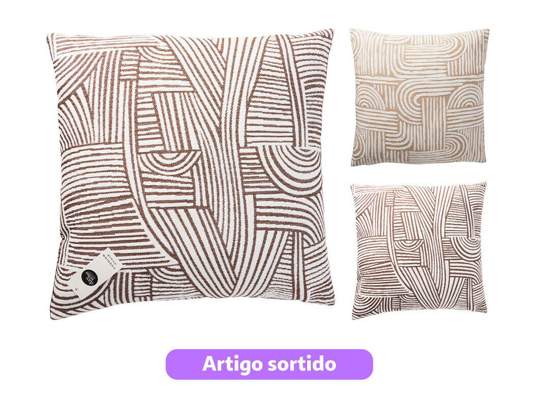 ALMOFADA 45X45X12CM MODELOS SORTIDOS