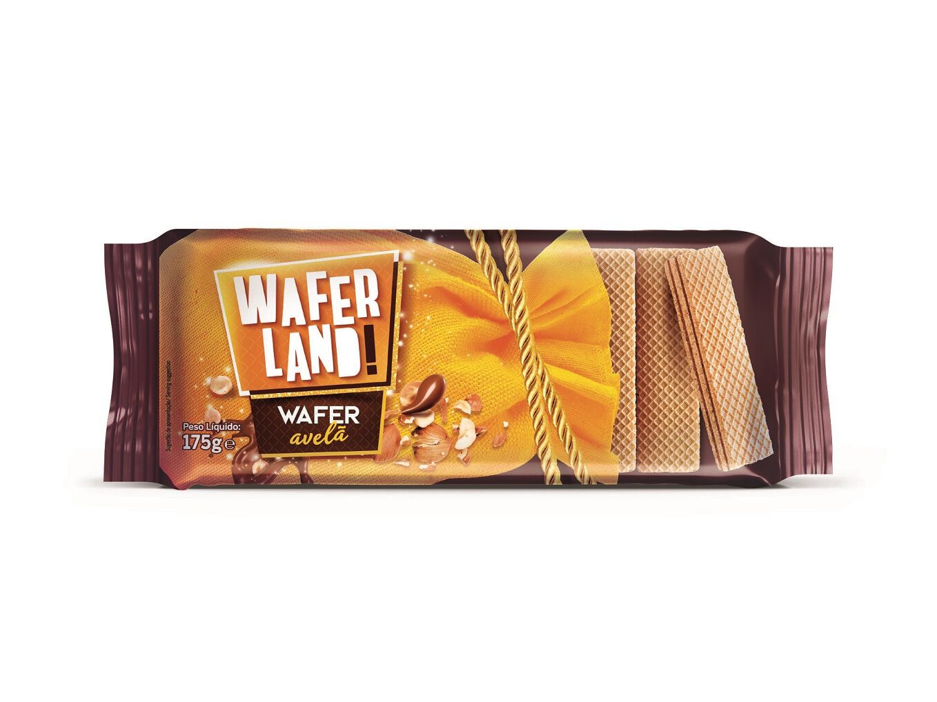 BOLACHAS WAFERLAND AVEL&Atilde; 175G image number 0
