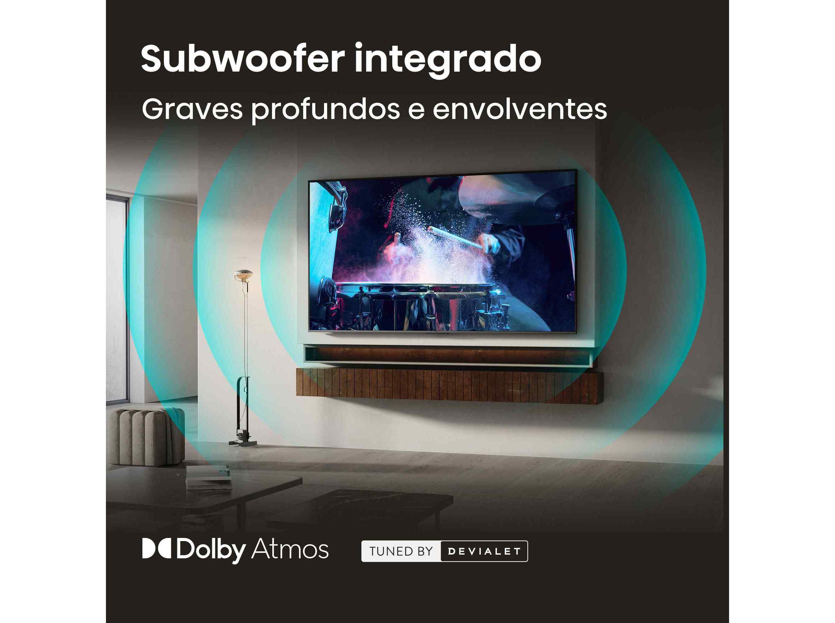 TV HISENSE ULED MINI LED 100U7SE (4K SMART TV 100" 253CM) image number 6