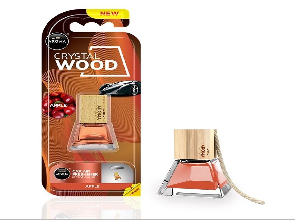 AMBIENTADOR AUTO AROMA CAR CRYSTAL WOOD MA&Ccedil;&Atilde; 7ML image number 1