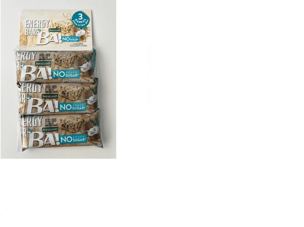 BARRA PROTE&Iacute;NA BA! COCO E CHIA SUGAR FREE 40GX3 image number 2