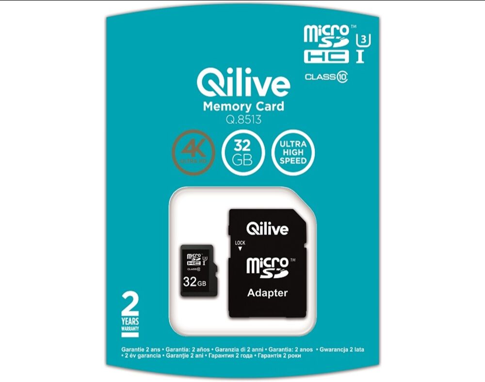 CART&Atilde;O MEM&Oacute;RIA MSD QILIVE 32GB EKMSDM32GHC10QL2