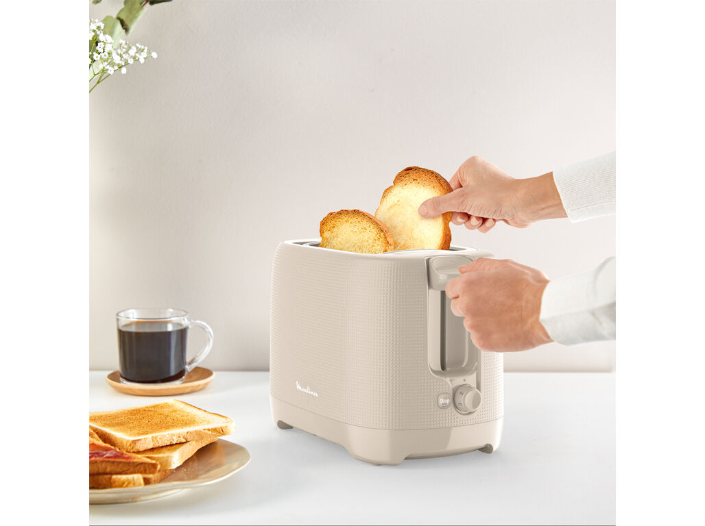 TORRADEIRA DE 2 FENDAS MOULINEX LT2M0B10 MORNING FAIR GREY 850W image number 1