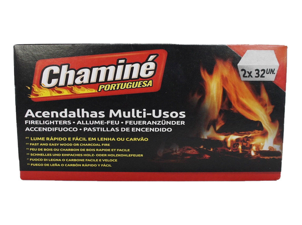ACENDALHA BRANCA CHAMIN&Eacute; PORTUGUESA PACK 2X32 UNIDADES