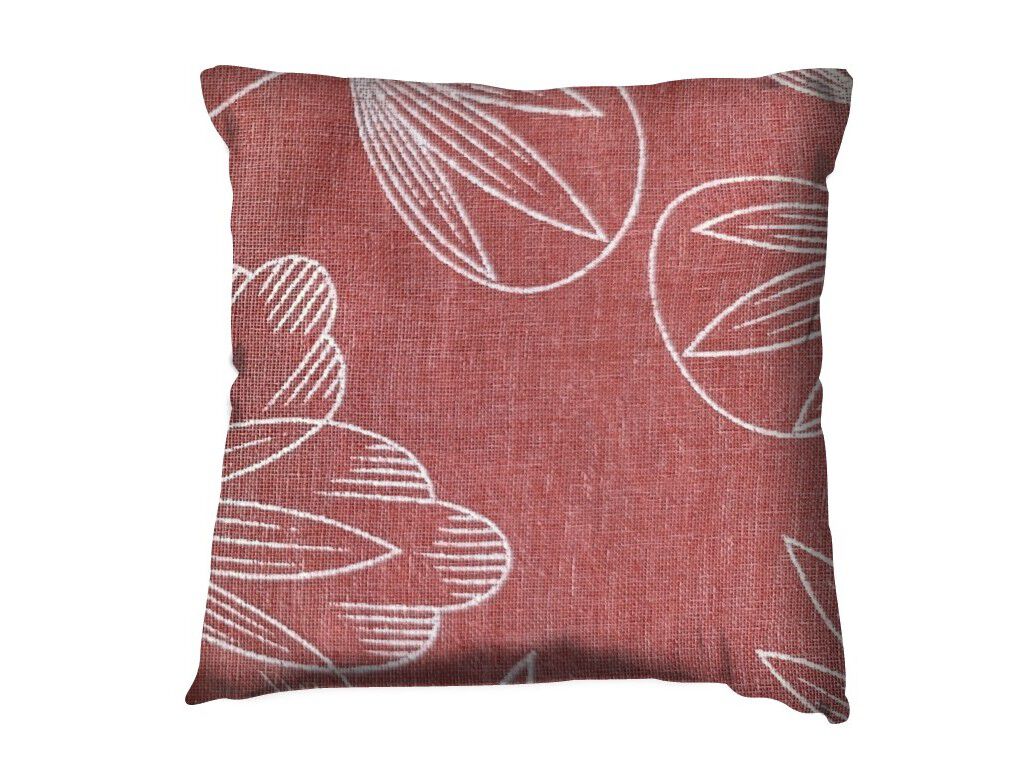 ALMOFADA CORAL TIJOLO 45X45 CM