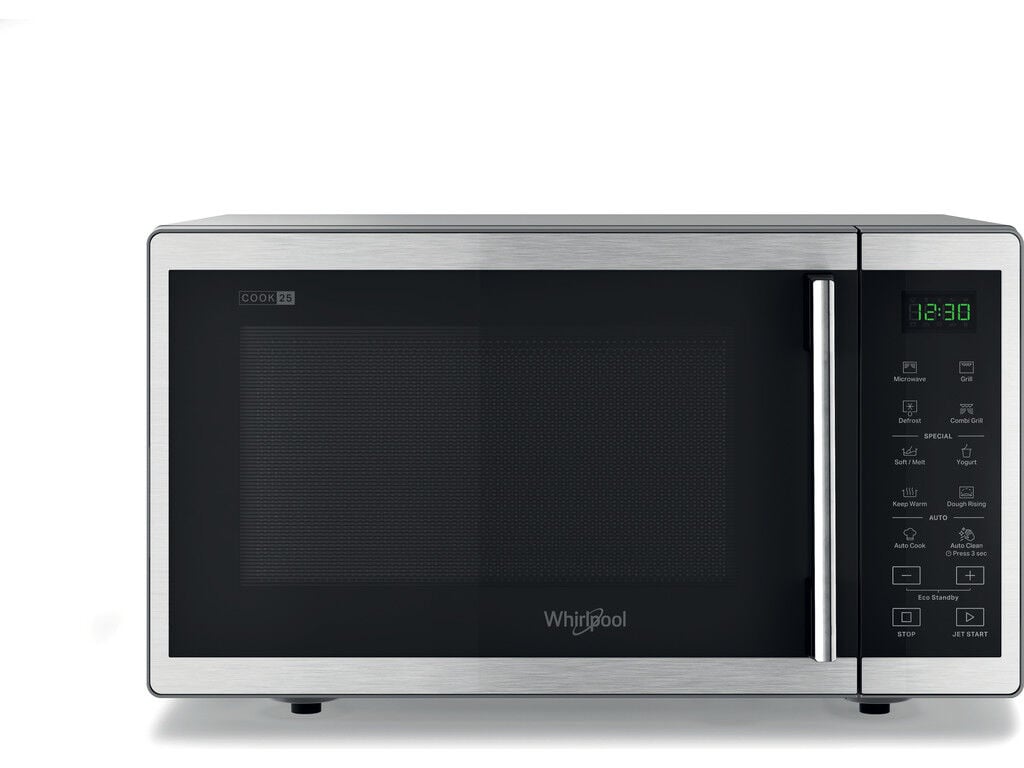 MICRO-ONDAS COM GRILL WHIRLPOOL MWP 253 SX INOX 25L 900W